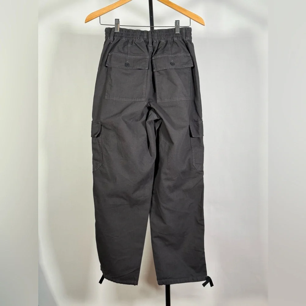 MWOT Madewell Straight Cargo Pants with ties at the bottom - Picture 2 of 5